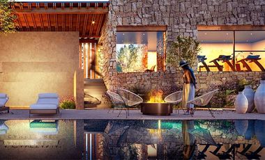 Casa con Roof garden y area de asador, casa club con cine, alberca, sauna
