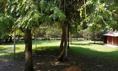 INIGUALABLE OFERTA CASA QUINTA ESTILO CABAÑA 1500 m2. ARBOLEDA ÚNICA NOVOA PROPIEDADES