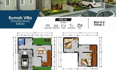 HANYA DIBULAN INI! Villa Megah Tipe 45