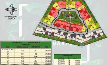Venta Santuario Maya, 54 casas en medio de un jardín de ensueño!!