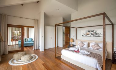 Freehold - Oceanfront Luxury Villa with Breathtaking Mountain & Ricefield Views, Minutes from Sanur, Bali