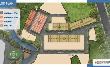 Taman Tekno X Rudang Baru Uk. 9x27 Menarik Terbaik di BSD City