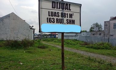 DIJUAL CEPAT TANAH TEPI JALAN 600 METER UNIV. ISLAM BLITAR