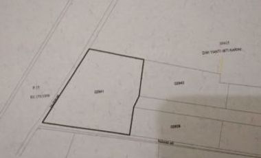DIJUAL CEPAT TANAH TEPI JALAN 600 METER UNIV. ISLAM BLITAR