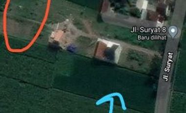 DIJUAL CEPAT TANAH TEPI JALAN 600 METER UNIV. ISLAM BLITAR