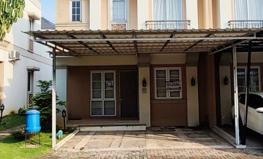Rumah Hoek Badan, 2 lantai di Alegria Park BSD dekat Santa Ursula BSD
