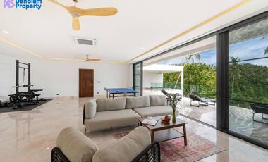 Exclusive 5-Bedroom Samui Sea-view Villa in Lamai