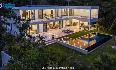 Exclusive 5-Bedroom Samui Sea-view Villa in Lamai