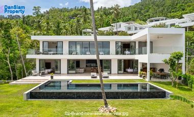 Exclusive 5-Bedroom Samui Sea-view Villa in Lamai