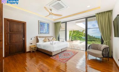 Exclusive 5-Bedroom Samui Sea-view Villa in Lamai