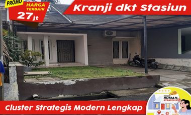 DISEWAKAN Cluster Strategis Lgkp Kranji Bekasi Barat dkt Jkt Stasiun Tol