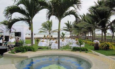 Las Valentinas, Alquiler de Local para Bodas al pie del mar en Playas Villamil