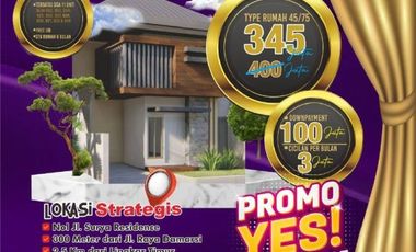 Perumahan Sidoarjo Murah - ON SALE! Diamond Village Juanda 2, Rumah Mewah dengan Harga Promo