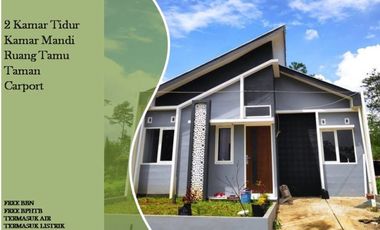 FREE SEMUA BIAYA RUMAH MURAH MALANG TIPE 25 DEKAT KAMPUS