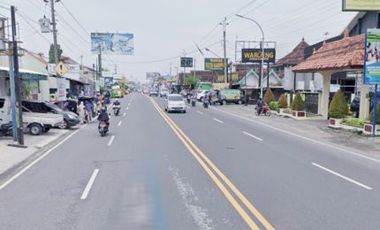 Tanah Istimewa Strategis Pinggir Jalan Raya Wates Kadipiro Wirobrajan