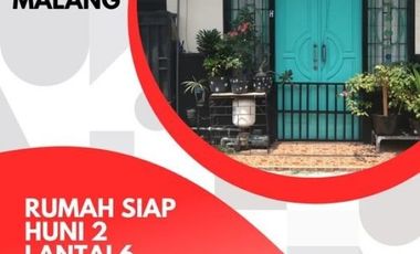 Rumah Siap Huni 6 Kamar tidur Lokasi Strategis Malang