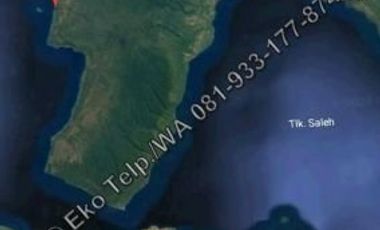 Tanah Cantik Tepi Pantai Pasir Putih Pulau Moyo View Sunsite