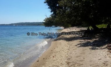 Tanah Cantik Tepi Pantai Pasir Putih Pulau Moyo View Sunsite