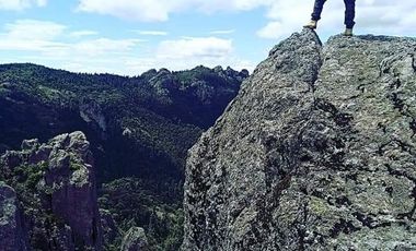 VENTA HERMOSO terreno en el bosque cerca de Mineral del Chico $700 el m2