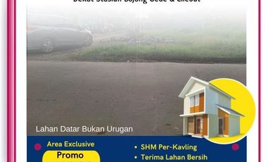 Kavling 5 Menit Stasiun Bojonggede