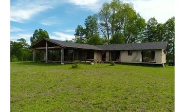 CASA 4D 2B EN PARCELA 9400 M2 EN LLIU LLIU, A 18 KM DE VILLARRICA