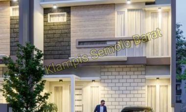 DiJual Rumah Siap Huni 2 lantai Klampis Semolo Barat,Perumahan Wisma Mukti Surabaya