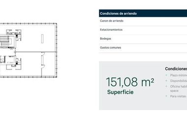 Oficina en Arriendo en Av. Del Valle // Av. Del Parque