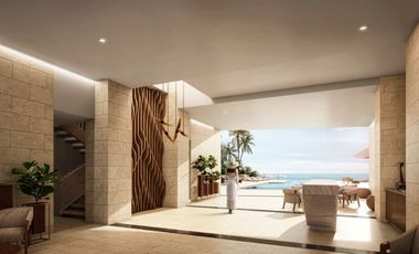 Apartamento frente al mar con alberca para adultos y niños, cava, sky lounge, gi