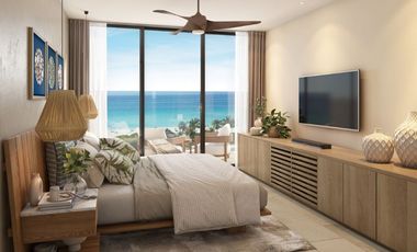 Apartamento frente al mar con alberca para adultos y niños, cava, sky lounge, gi
