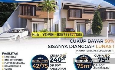 Dijual rumah cantik di jawa timur