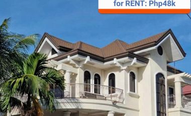 for RENT: Xavier Estates semi-furnished house