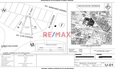 ¡Excelente Oportunidad de Inversión en el Corazón de Piura!

Te presento un terreno de 880 m² con 27 metros de frente, ubicado estratégicamente en A