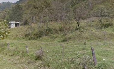 Terreno en venta en Coacoatzintla Ver sobre carretera con banco de grava