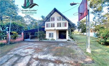 VENDO CABAÑA EN LOTE 1295 M2  CON QUEBRADA- BOQUETE