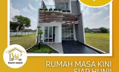 SALE, RUMAH MURAH 2 LANTAI HANYA 100M DARI BALAI KOTA JOGJA