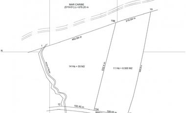 VENTA LOTE FRENTE AL MAR - PLAYA - PALOMINO - DIBULLA