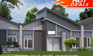 Rumah Dijual di Malang Tipe 25/107 Free Biaya Dekat Alun2