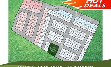 Rumah Dijual di Malang Tipe 25/107 Free Biaya Dekat Alun2