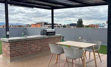 apartaestudio en arriendo en santa barbara-usaquén. Cod A51932