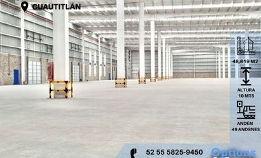 Cuautitlán, area to rent an industrial warehouse