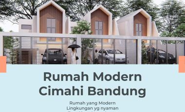 Rumah Uniq 2 Lantai Mainroad di Cimahi Utara