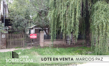 LOTE EN VENTA - Marcos paz - Pcia. Bs. As.