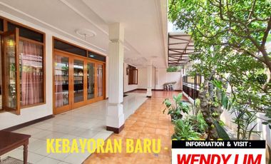DIJUAL RUMAH di Jl SUNGAI SAMBAS, BLOK M, KEBAYORAN BARU