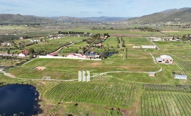 9785 M2 DE TERRENO CON 300 M2 DE BODEGA EN VALLE DE GUADALUPE