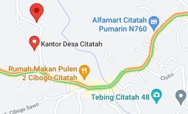 6000 M2 Tanah Kebun Pinggir Jalan Desa, Citatah, Cipatat,Bandung Barat