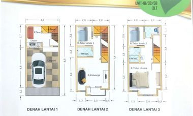Minimalist Modern Townhouse at Cempaka Putih Tengah