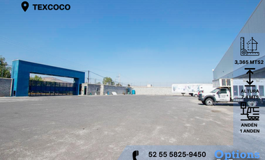 Warehouse rental opportunity in Texcoco