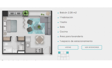 VENTA  APARTAMENTO A ESTRENAR  EN VIA ARGENTINA, PROYECTO MORE