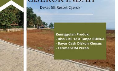 Kapling Villa Cijeruk Bogor; Hanya 1 Jt-an Free SHM Pasti