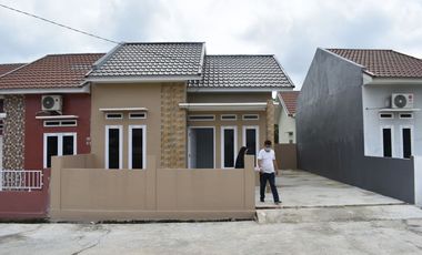 RUMAH CLUSTER DI JL PESANTREN BUKIT BARISAN HARAPAN RAYA TYPE 52 DI JUAL CEPAT